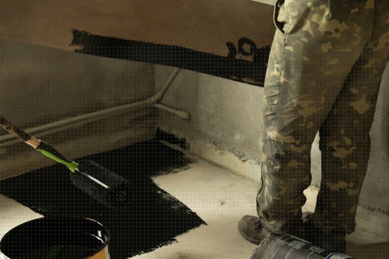 Basement Cement Pouring