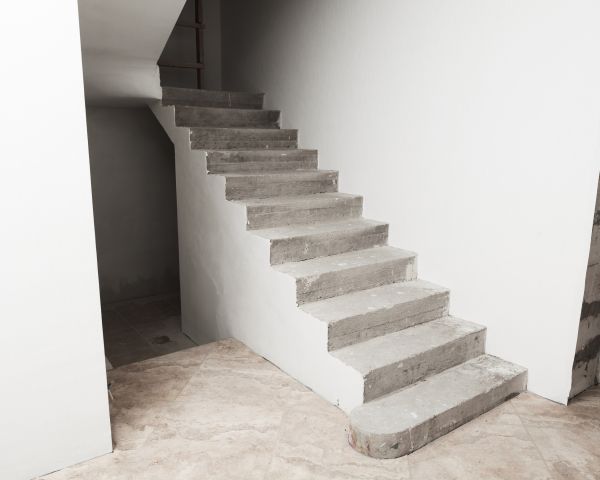 Cement Step Installation in Carmel