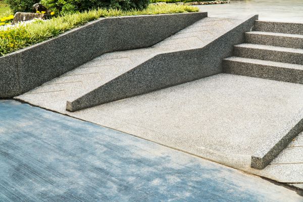 Concrete Ramp Installation in Carmel