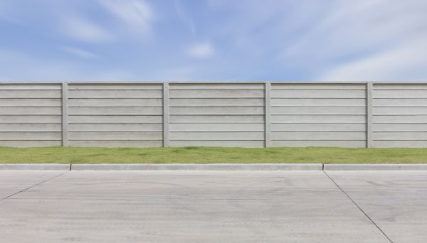 Concrete Fence Installation in Carmel