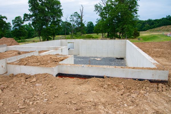 Basement Foundation Pouring in Carmel
