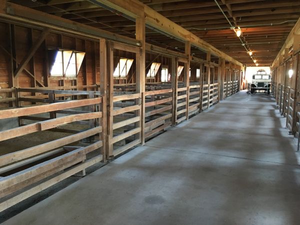 Barn Slab Construction in Carmel