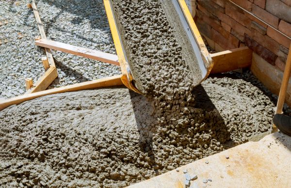 Cement Walkway Pouring in Carmel