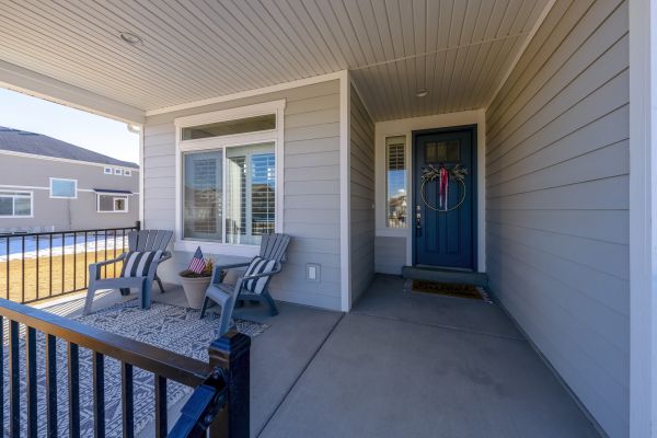 Cement Porch Installation in Carmel