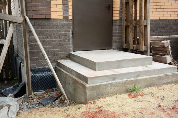 Cement Steps Construction in Carmel