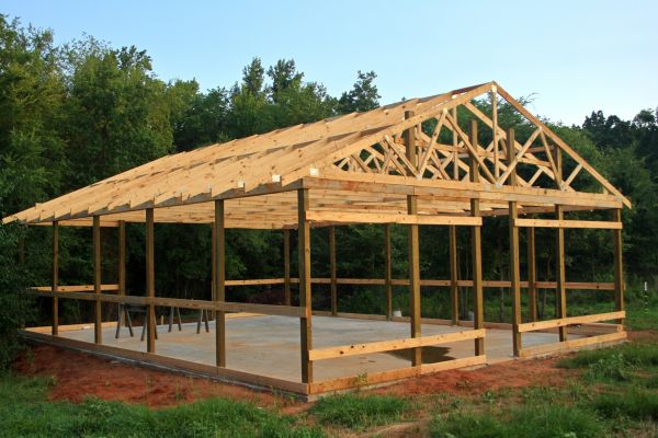 Barn Pad Installation in Carmel